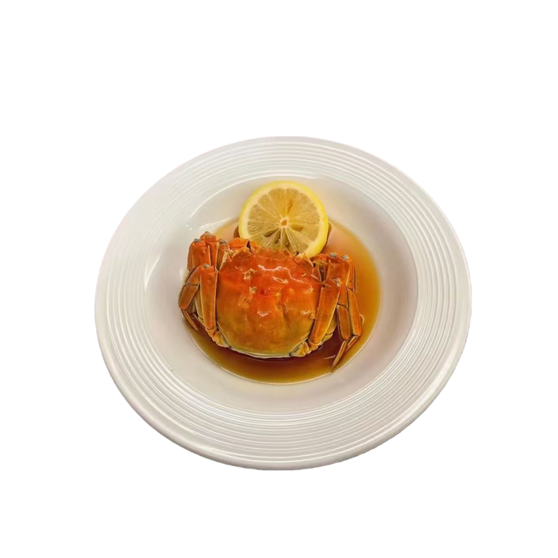 山水洞庭花雕熟醉大闸蟹全母即食