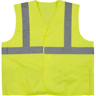 代尔塔透气网夜跑施工路政交通摩托车骑行警示反光马甲背心工作服