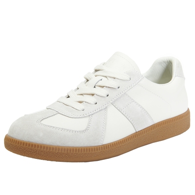 百田森百搭拼色运动鞋女