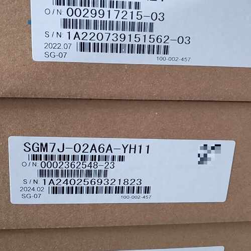 询价安川伺服驱动器 SGM7J-02A6A-YH11