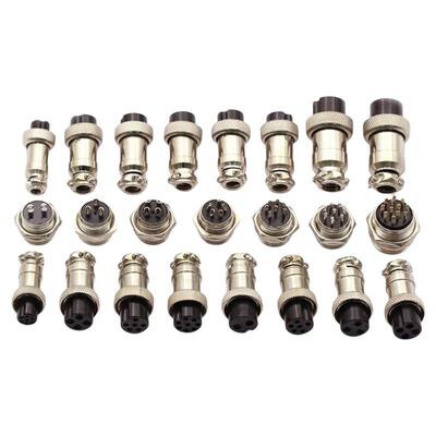 GX12航空插头防雨接头插座