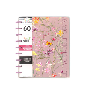 【初夏之夜】THE HAPPY PLANNER手账笔记本活页本简约可拆卸日记本计划本少女可爱高颜值花卉手帐本