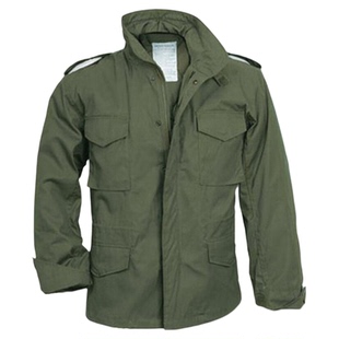 高端美式军迷m65风衣夹克外套军版防水正品棉袄棉服原版大衣男士