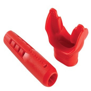 Scubapro硅胶咬嘴呼吸器管替换咬胶中/低压管S600调节器彩色按钮