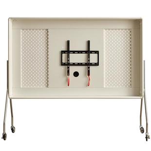 政府补贴全友家居奶油风电视架可移动客厅卧室家用电视柜落地支架