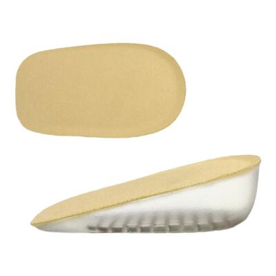 半码内增高鞋垫隐形硅胶舒适支撑