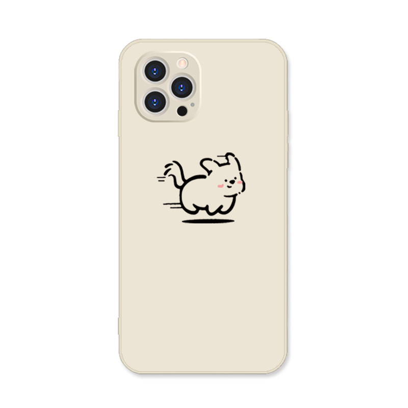 互相欢喜~可爱猫狗iPhone16苹果17promax手机壳小米15华为pura80软mate70全包vivoX300荣耀500适用oppo一加14