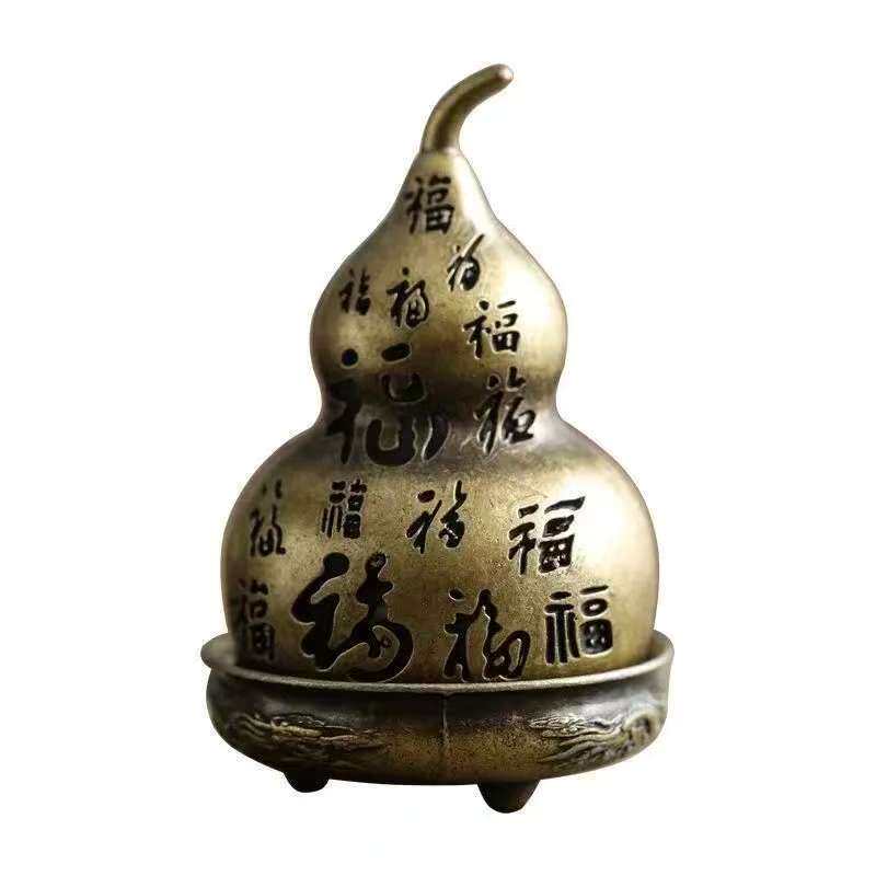 中式塔香迷你香薰炉百福葫芦套装