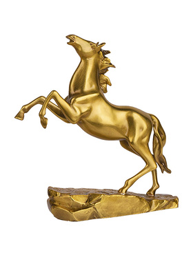 高档黄铜摆件马到成功摆件送礼