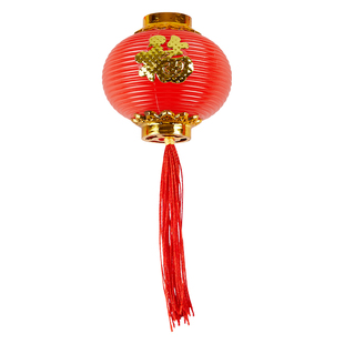 太阳能红灯笼灯串春节新款户外庭院灯花园阳台喜庆福字挂树装饰灯