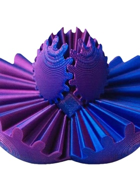 旋转齿轮球魔方儿童趣味玩具解压3D打印百变创意立体指尖球形积木