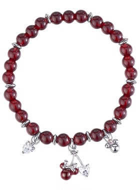 阿吉豆米奇米妮派对串珠手链女款