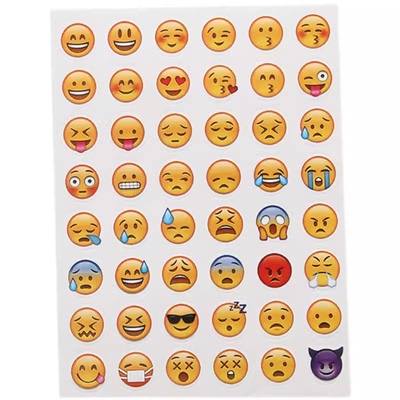 emoji表情贴纸iphone哭脸相册diy