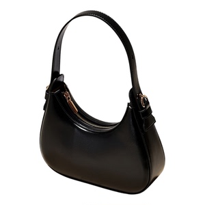 GXFMOD小众潮流真皮月牙包女2026春季新款时尚简约单肩包斜挎包