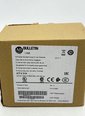 议价140G-G2C3-C20 罗克韦尔 AB 塑壳断路器