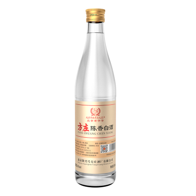 北京方庄陈香白酒42度瓶装