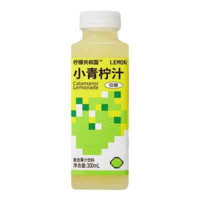柠檬共和国新品小青柠网红水饮料