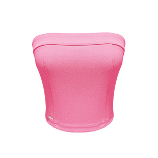 定制AOAOMISSSHOP 【有防滑带】紧身夏季短款吊带背心裹胸上衣女