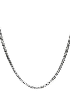 嘻哈简约个性狐尾链条rapper项链