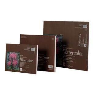 美国Strathmore丝蒂摩水彩本300g中粗细粗纹水彩画本画纸纯棉色粉丙烯水粉绘图本明信片美术绘画专用原装进口