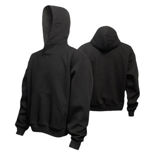 Light Weight美式480克春重磅显壮落肩短款运动连帽健身宽松卫衣