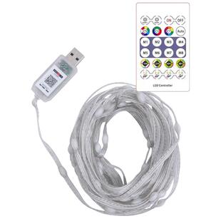 幻彩皮线灯,声控串串灯,声控音乐节奏灯,夜市摆摊,流水跑马灯