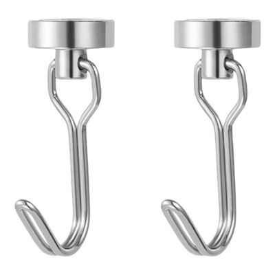 强力磁铁挂钩磁吸强磁无痕磁钩