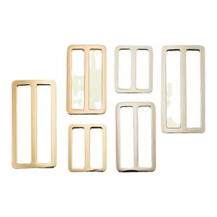 包带调节日扣 日字型包带扣 手工DIY皮革手袋五金 扁线径 6906