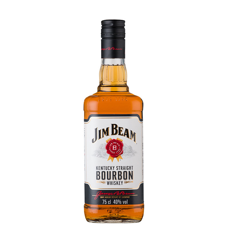 白占边JIM BEAM 金宾波本威士忌 美国原装 鸡尾酒基酒 正品行货