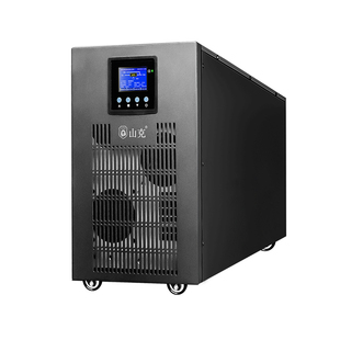 山克ups220v不间断电源3KVA/2400W工频机工业设备延时4H套餐