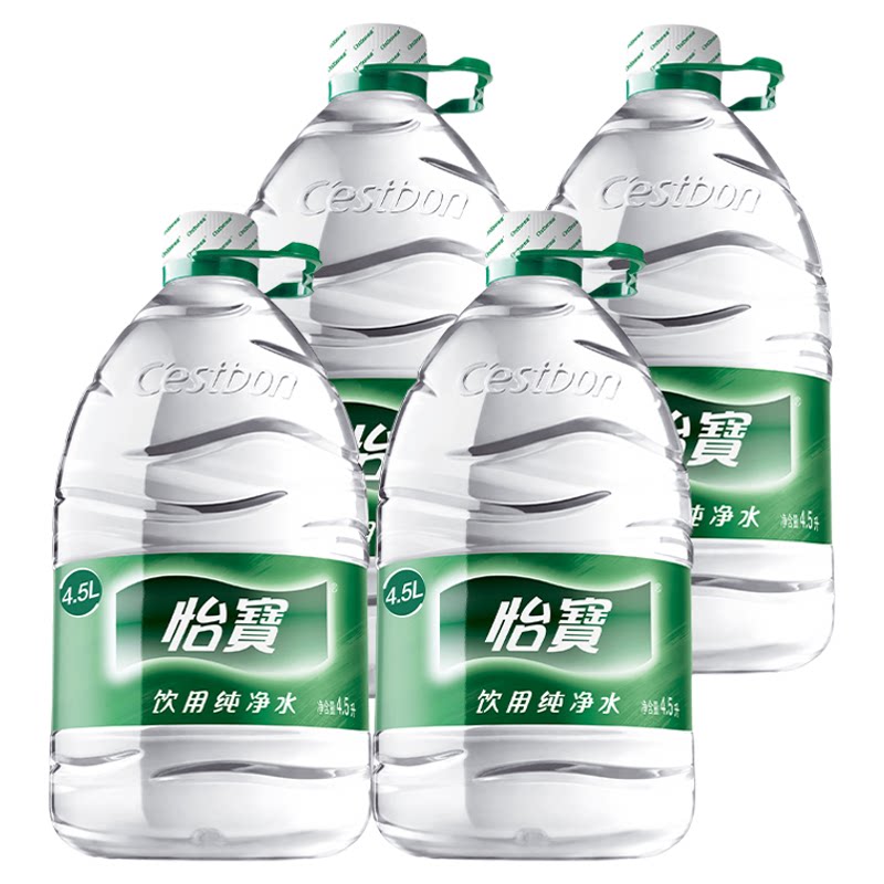 ���� ����ˮ ��ƿ��ͥװ ����4.5L*4Ͱ 23.3Ԫ