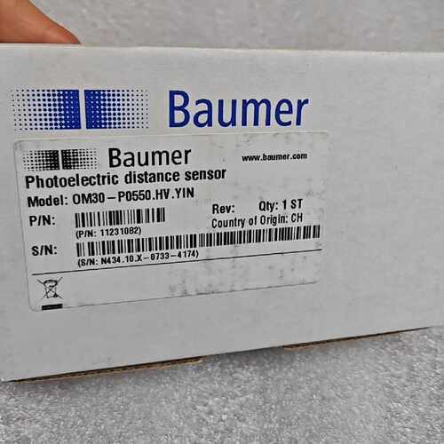 溢价-Baumer堡盟光电距离传感器 0M30-P0550.HV.