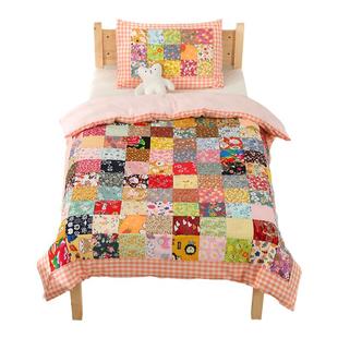 宝宝百家被套新生儿集福纳福被罩儿童可脱胆百家被包被套纯棉四季