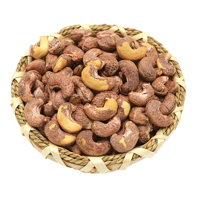 精选特大颗紫皮腰果2025新货越南