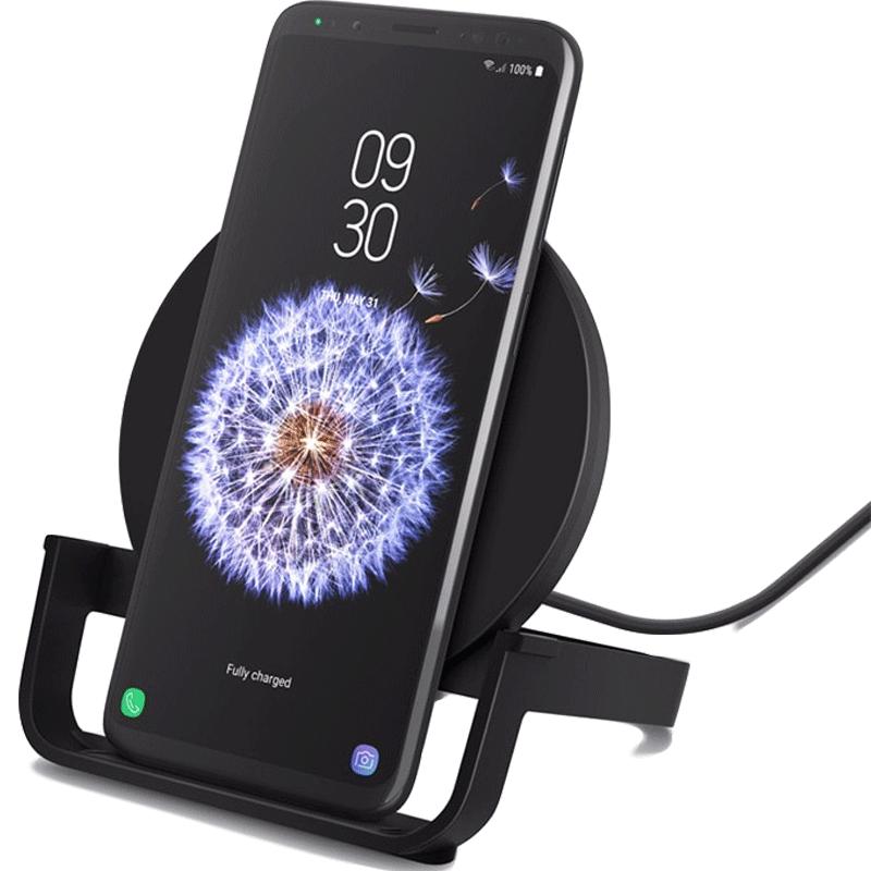 Belkin贝尔金适用于苹果iPhone15/14/13/iPhone11华为立式无线充电器安卓通用15w充电底座