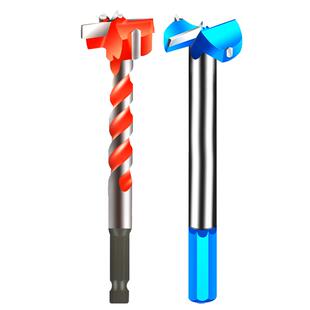 35木工开孔器神器18加长木板木头桌面铰链打孔门锁圆形木钻头转头