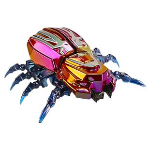 合金铠甲兽变形甲虫机器人儿童变身合体昆虫战队机甲螳螂蝎子玩具