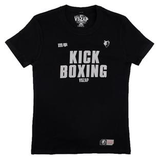 VSZAP踢拳KICK BOXING泰拳击运动训练弹力格斗短袖T恤夏男健身衣