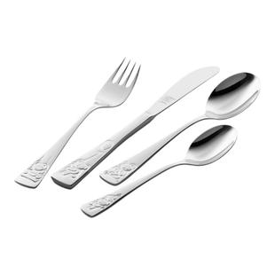 德国双立人Tableware西餐具泰迪熊儿童餐具套装不锈钢刀叉勺子