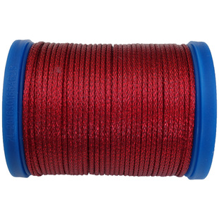 1mm扁彩金蜡线闪金线16股编织线金色银色珠宝饰品线材防水可烧粘