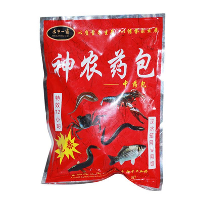 神农中药包泥鳅万能河虾全能诱饵黄鳝蒜香便携专用饵料渔网地网