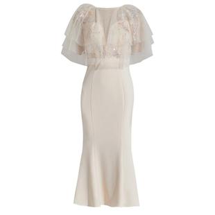 创意狐生日party公主裙晚礼服平时可穿名媛气质晚宴会修身连衣裙