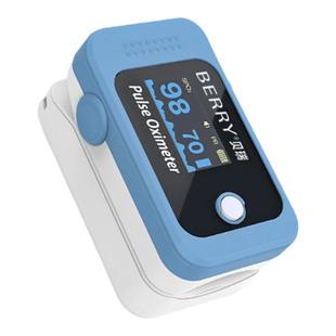 贝瑞指夹血氧仪家用脉搏心率心跳血氧饱和度检测仪医用指脉氧仪测