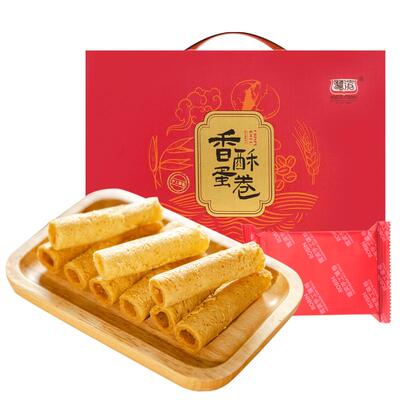 鹭滨传统手工蛋卷礼盒装