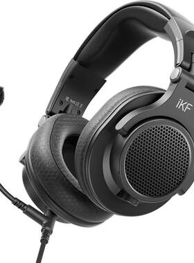 iKF VP5头戴式监听耳机HiFi高解析耳麦电竞声卡游戏电脑有线专用