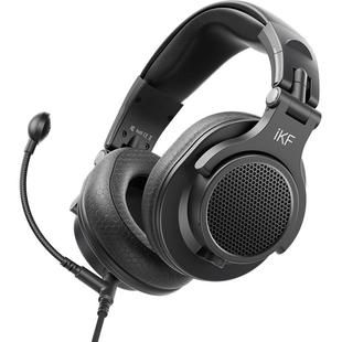 iKF VP5头戴式监听耳机HiFi高解析耳麦电竞声卡游戏电脑有线专用