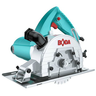 博大无尘切割机小型家用手持云石机防尘手提锯电动工具木工电锯