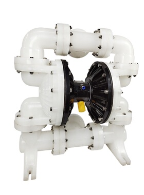 启正QBY-80/100工程塑料PP气动隔膜泵边立式隔膜水泵耐腐蚀批发