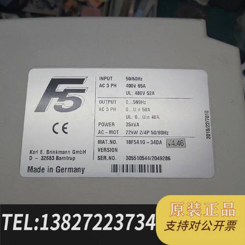 原装正品18F5A1G34DA科比变频器片现货议价
