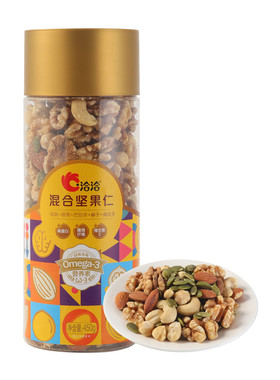 洽洽混合坚果仁450g大罐装